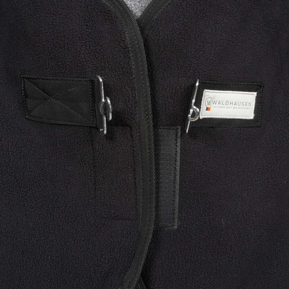 Waldhausen Bajoalfombra Fleece Negro