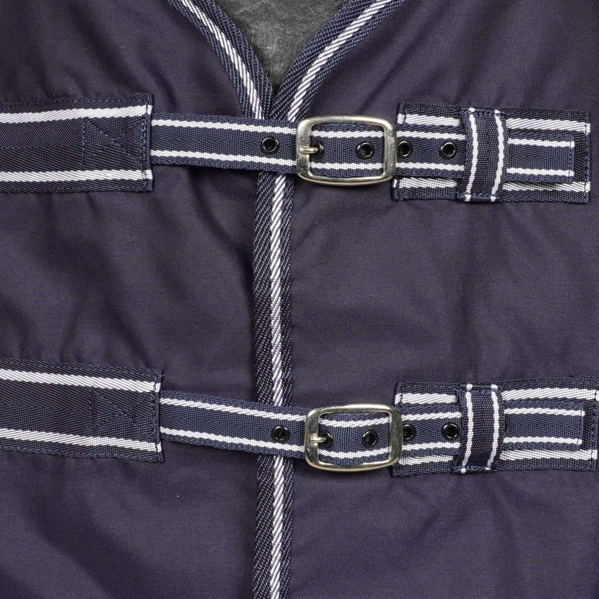 HKM Manta de Establo Florida Verano Azul oscuro