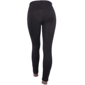 HKM Pantalón de Equitación Kate Rodilla de Silicona Negro
