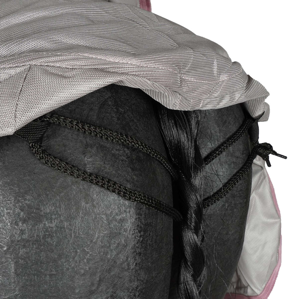 HKM Manta Antimoscas con cuello Gris