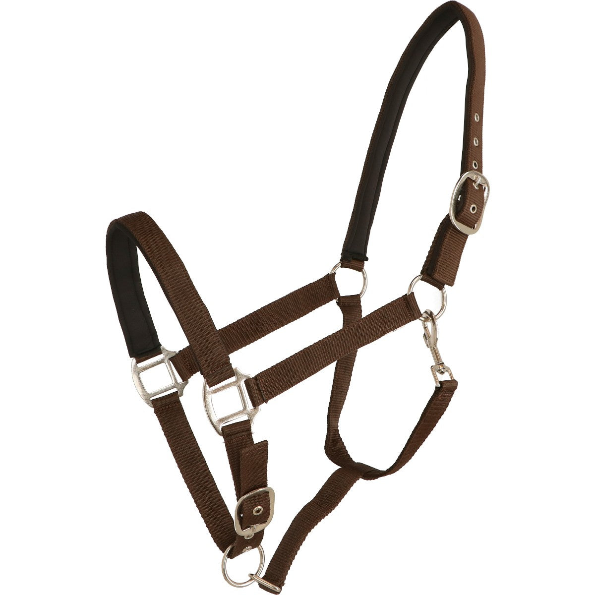 HKM Cabezada Charming For Spanish: Forro Suave Marron