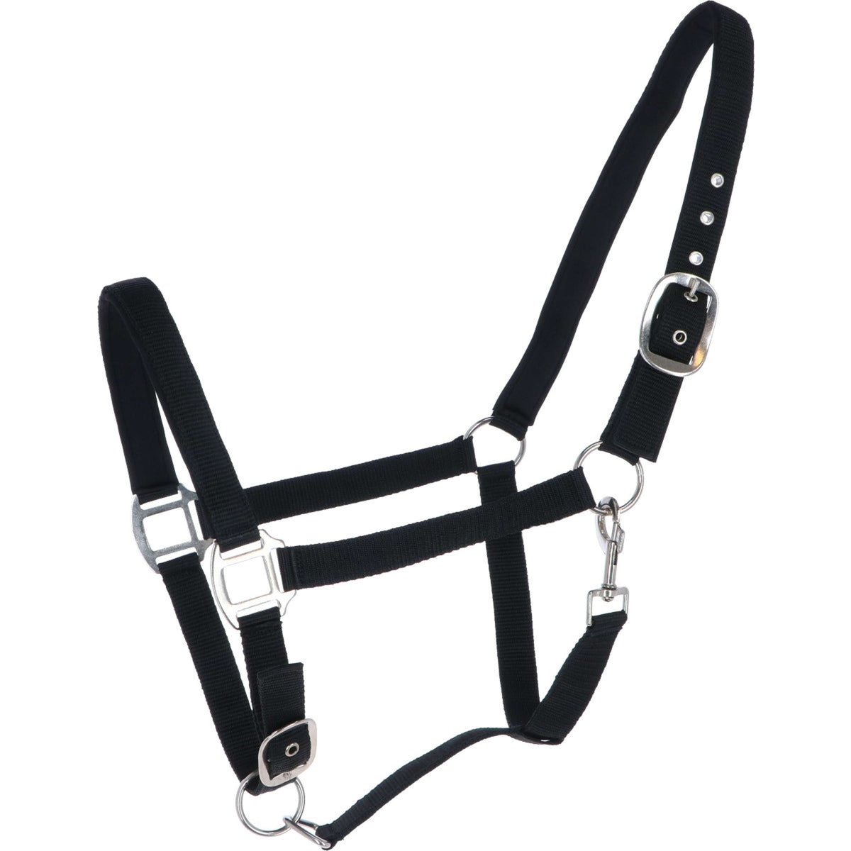 HKM Cabezada Charming For Spanish: Forro Suave Negro