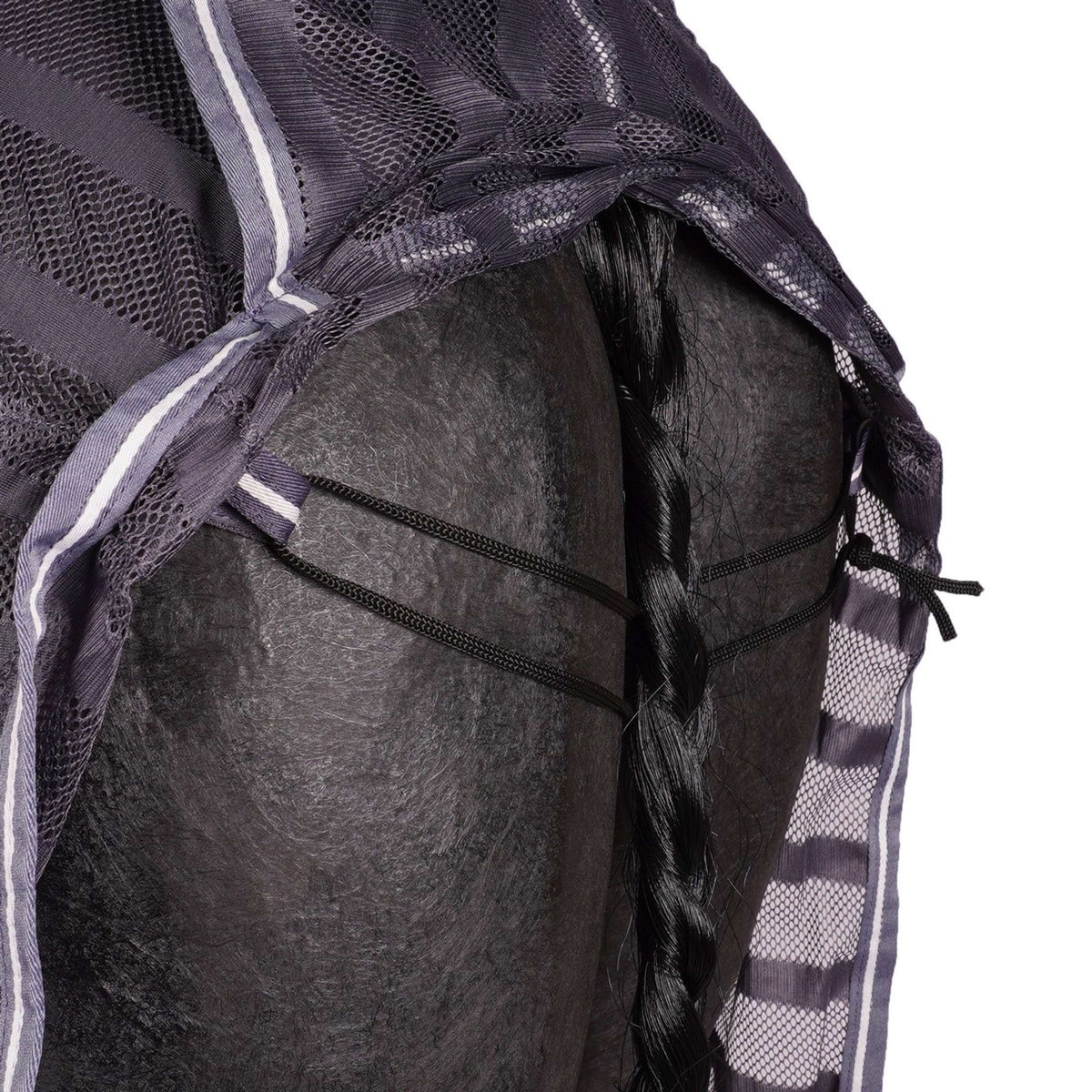 HKM Manta Antimoscas Azul Oscuro Gris