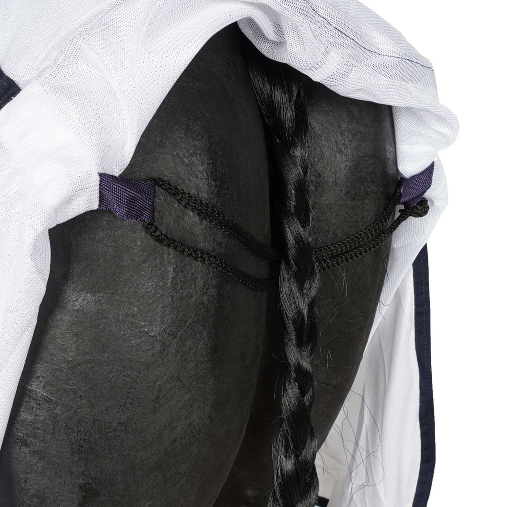HKM Manta Antimoscas Lyon con Parte del Cuello Blanco