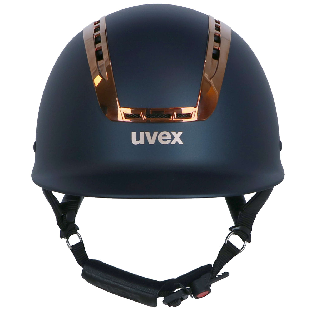 Uvex Casco Suxxeed Chrome Azul mate/coral
