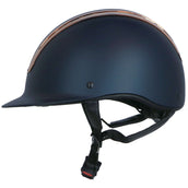 Uvex Casco Suxxeed Chrome Azul mate/coral