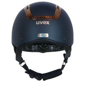 Uvex Casco Suxxeed Chrome Azul mate/coral