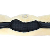 Catago Cincha de doma Faux Fur Negro