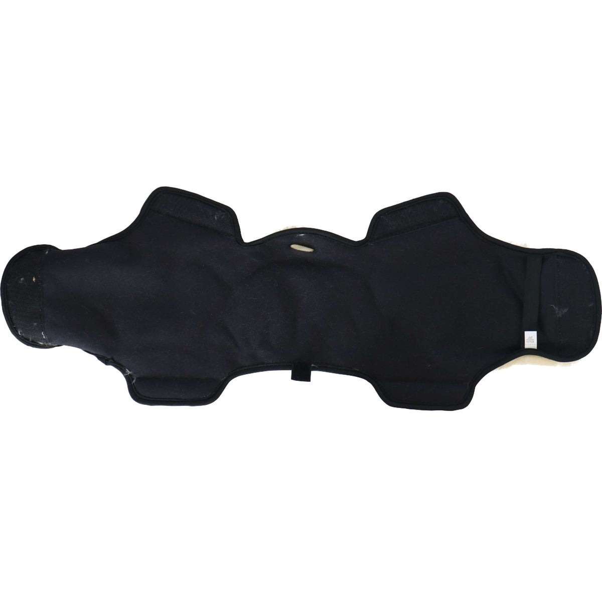 Catago Cincha de doma Faux Fur Negro