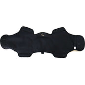 Catago Cincha de doma Faux Fur Negro