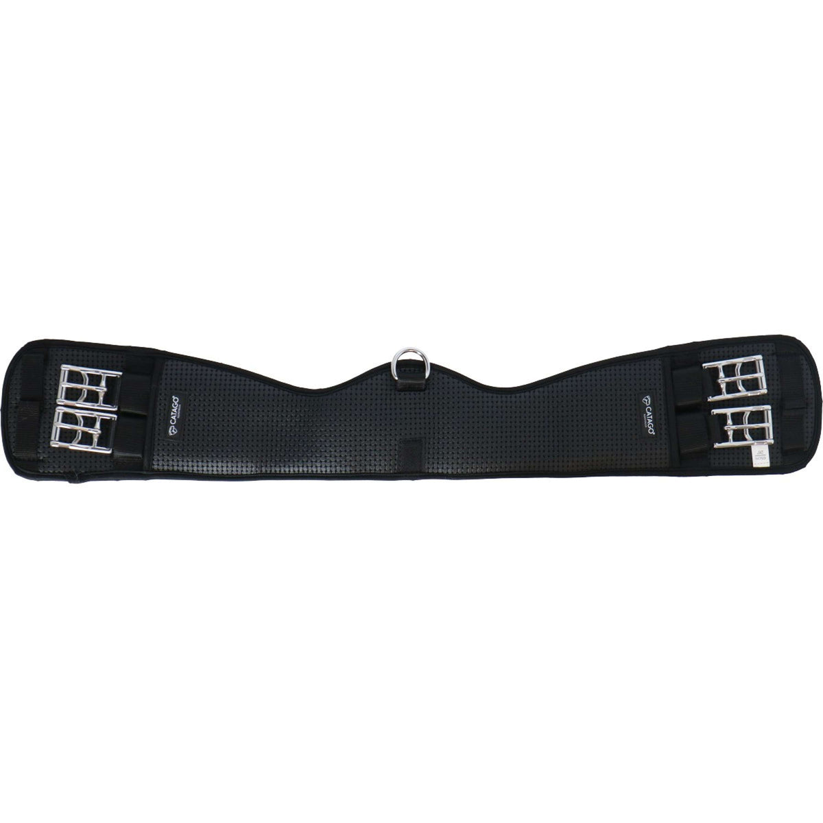 Catago Cincha de doma Faux Fur Negro