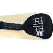 Catago Cincha de doma Faux Fur Negro