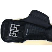 Catago Cincha de doma Faux Fur Negro