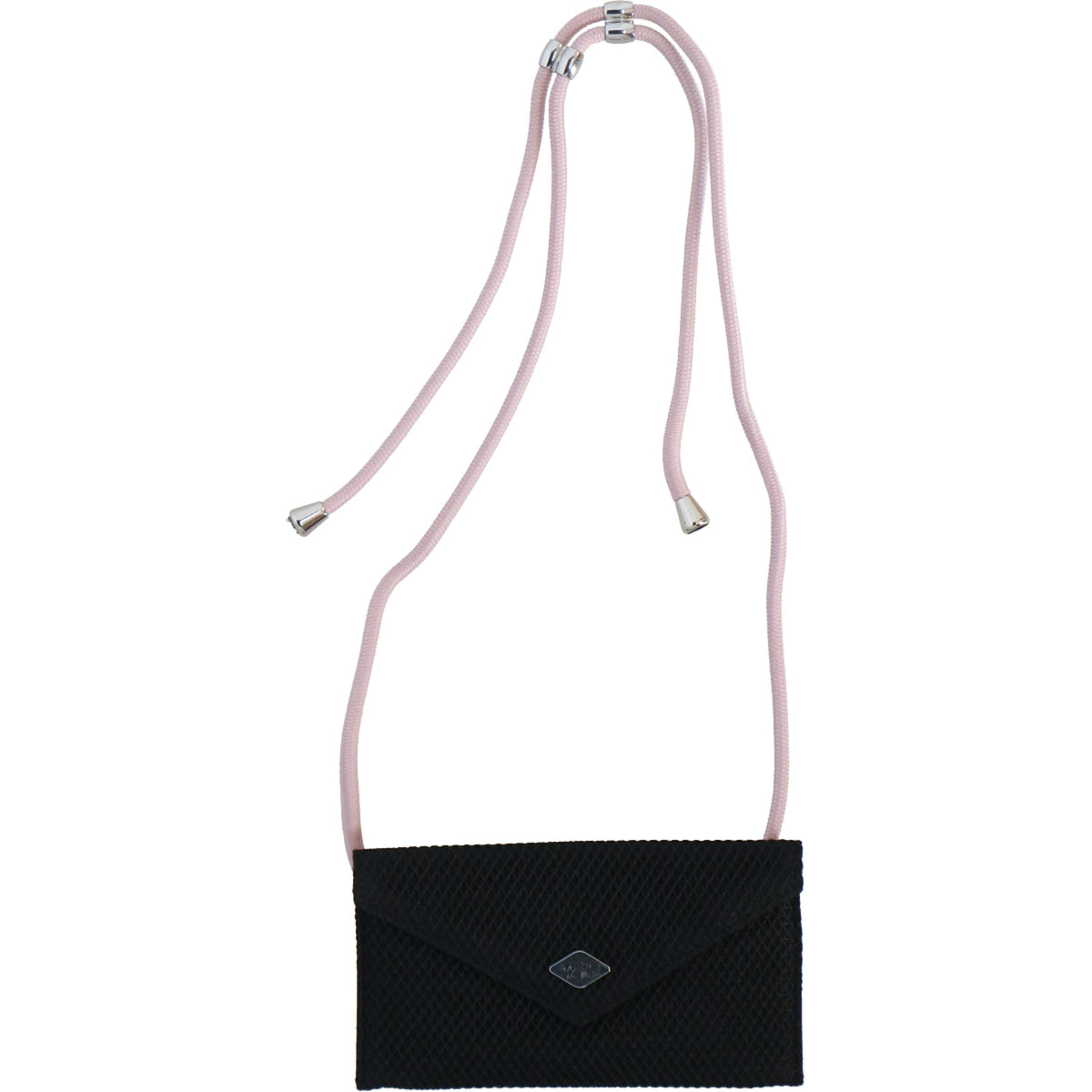 Pénélope Bolso para Teléfono Mesh Negro