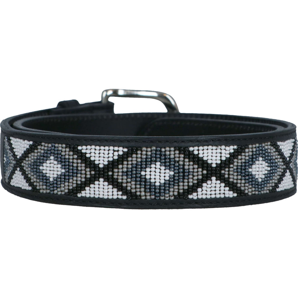 Pénélope Cinturón Pearl Negro/Blanco