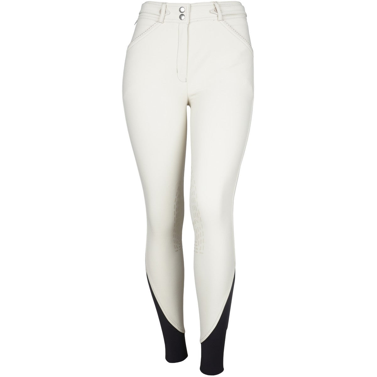 Pénélope Pantalones Point Sellier Crème