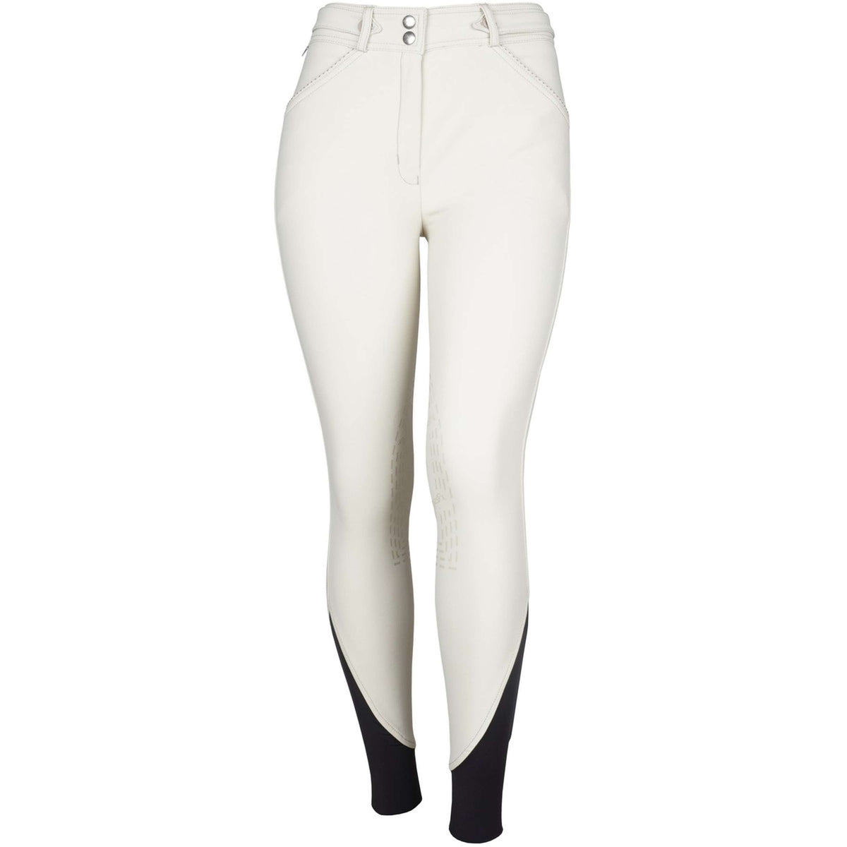 Pénélope Pantalones Point Sellier Crème