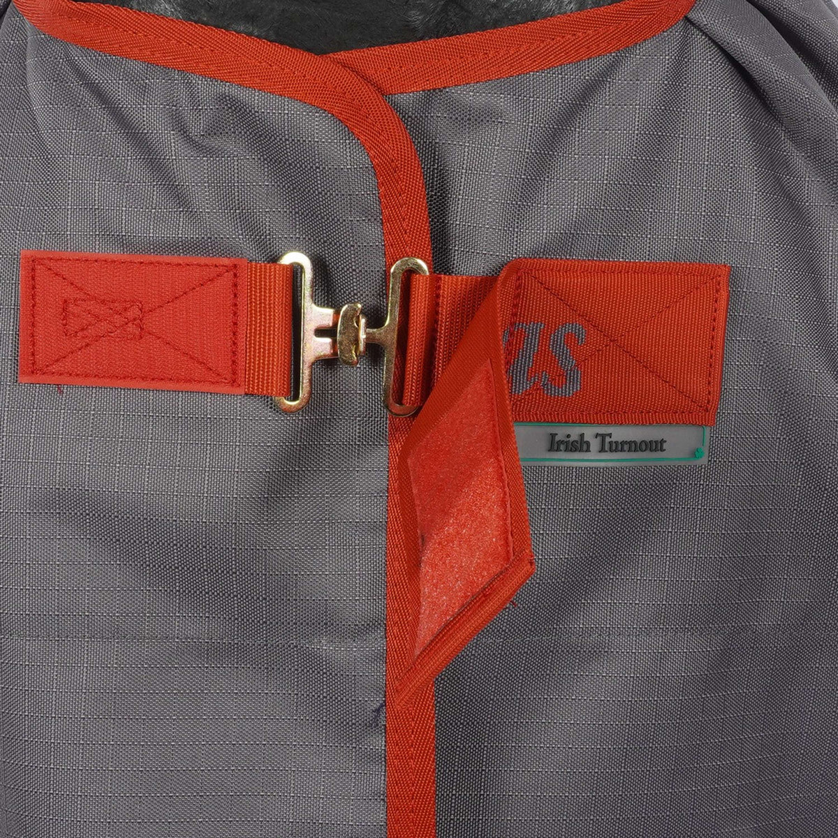 Bucas Irish Turnout 150gr Gris/Rojo