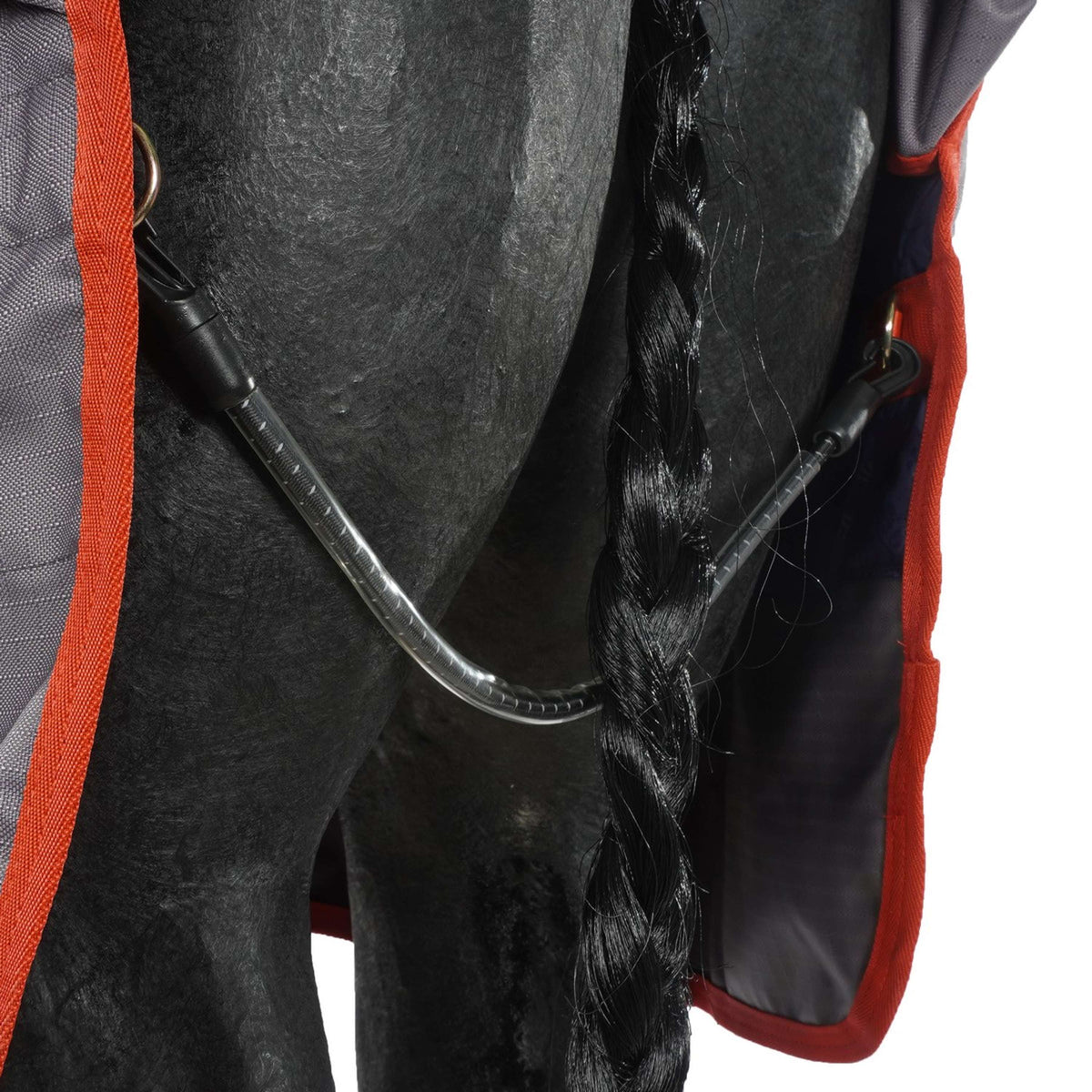 Bucas Irish Turnout 150gr Gris/Rojo