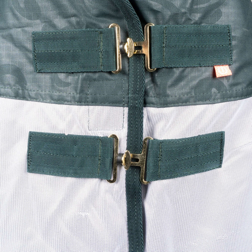 Imperial Riding Mosca y Manta de Iluvia IRHSuper-Dry Verde Bosque