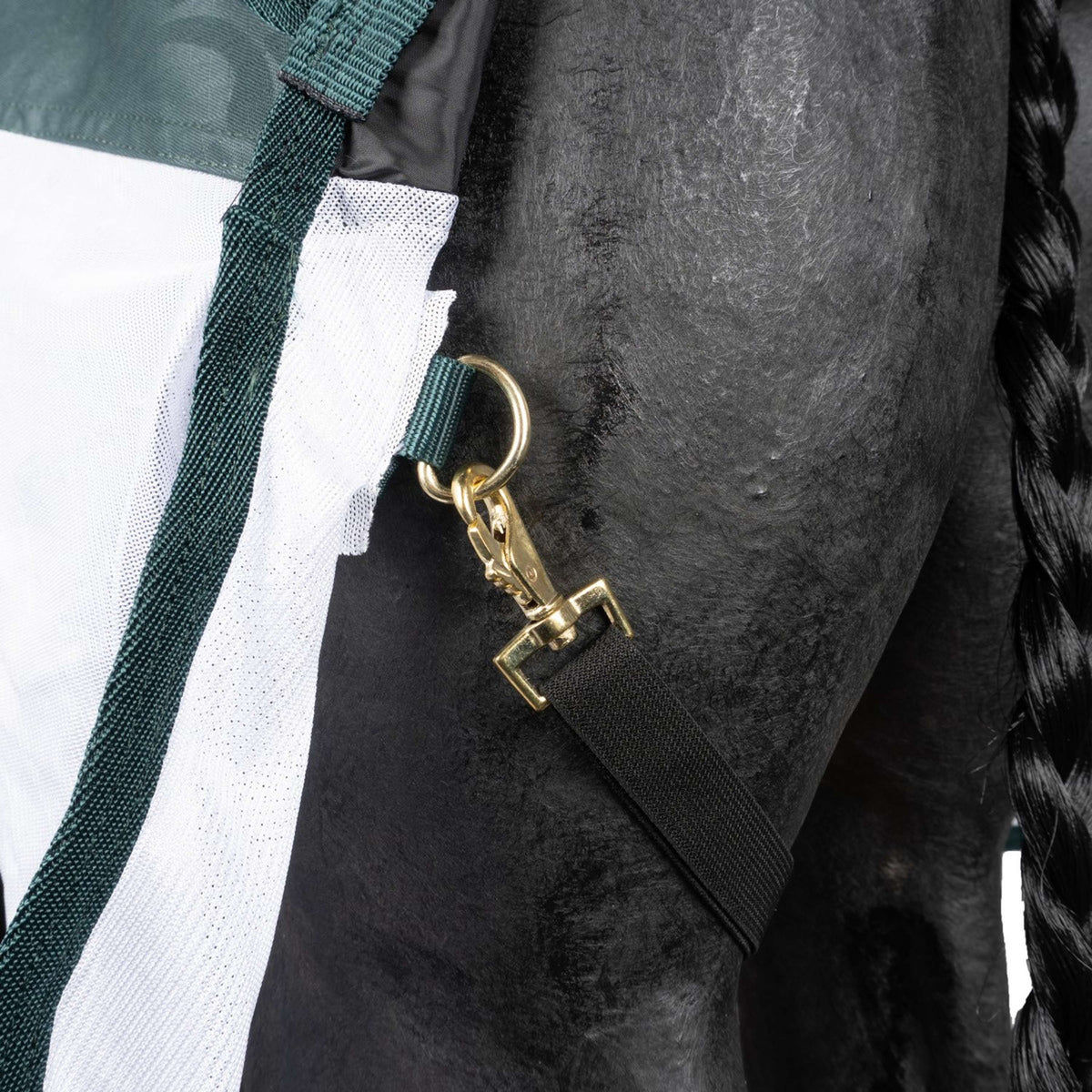 Imperial Riding Mosca y Manta de Iluvia IRHSuper-Dry Verde Bosque