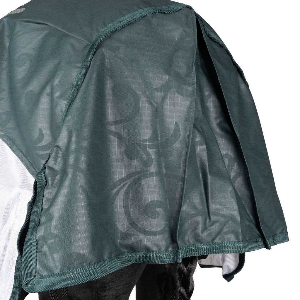 Imperial Riding Mosca y Manta de Iluvia IRHSuper-Dry Verde Bosque