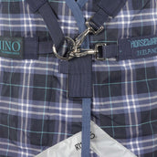 Rhino Plus Turnout Lite Navy Check/Indigo