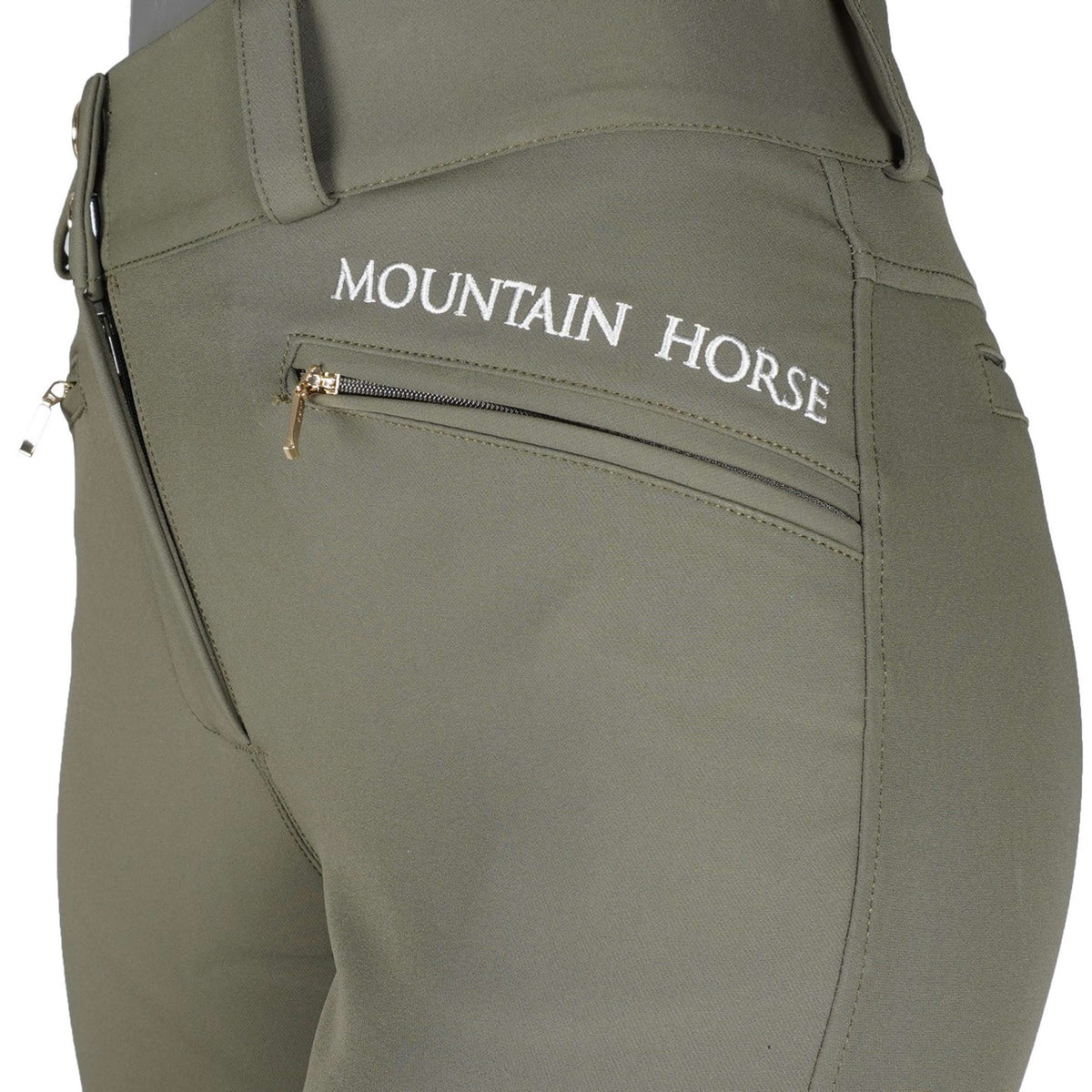 Mountain Horse Pantalón de Equitación Diana Verde