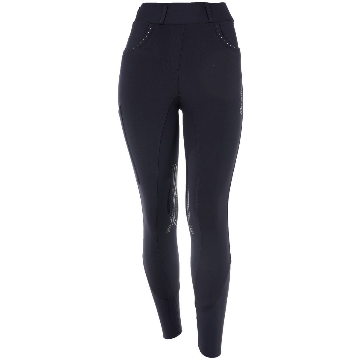 Cavallo Legging de Equitación Lee Grip RL Azul oscuro