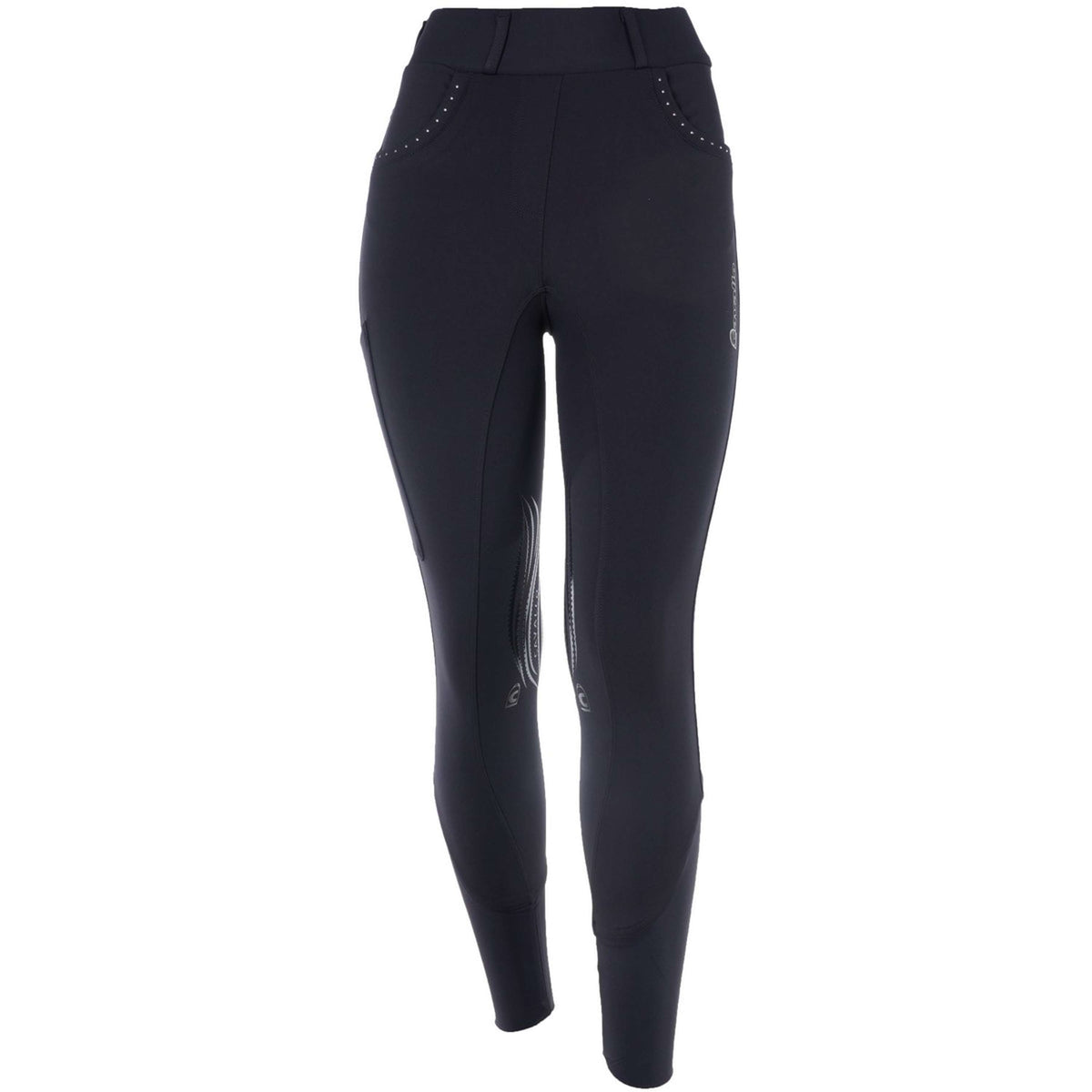 Cavallo Legging de Equitación Lee Grip RL Azul oscuro