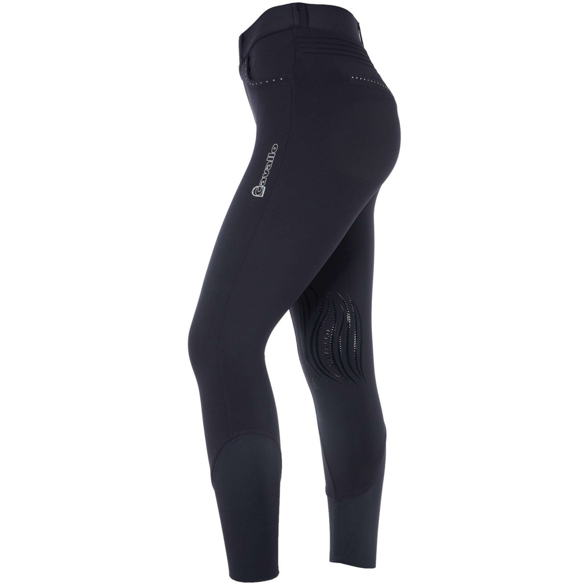 Cavallo Legging de Equitación Lee Grip RL Azul oscuro