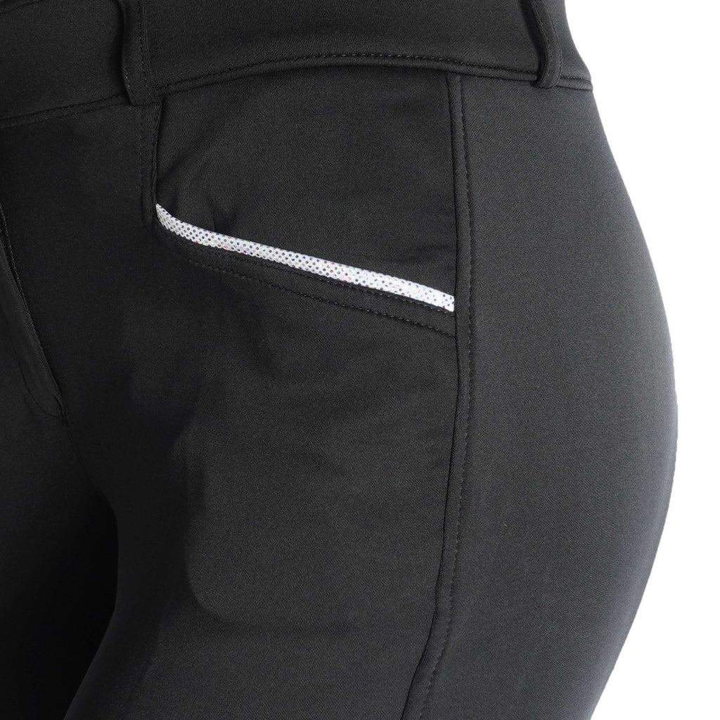 EQUITHÈME Pantalón de Equitación Claudine Negro