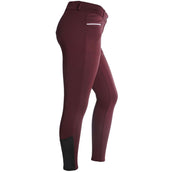 EQUITHÈME Pantalón de Equitación Claudine Bordeaux