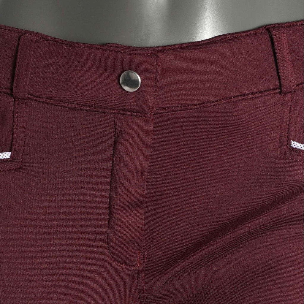 EQUITHÈME Pantalón de Equitación Claudine Bordeaux