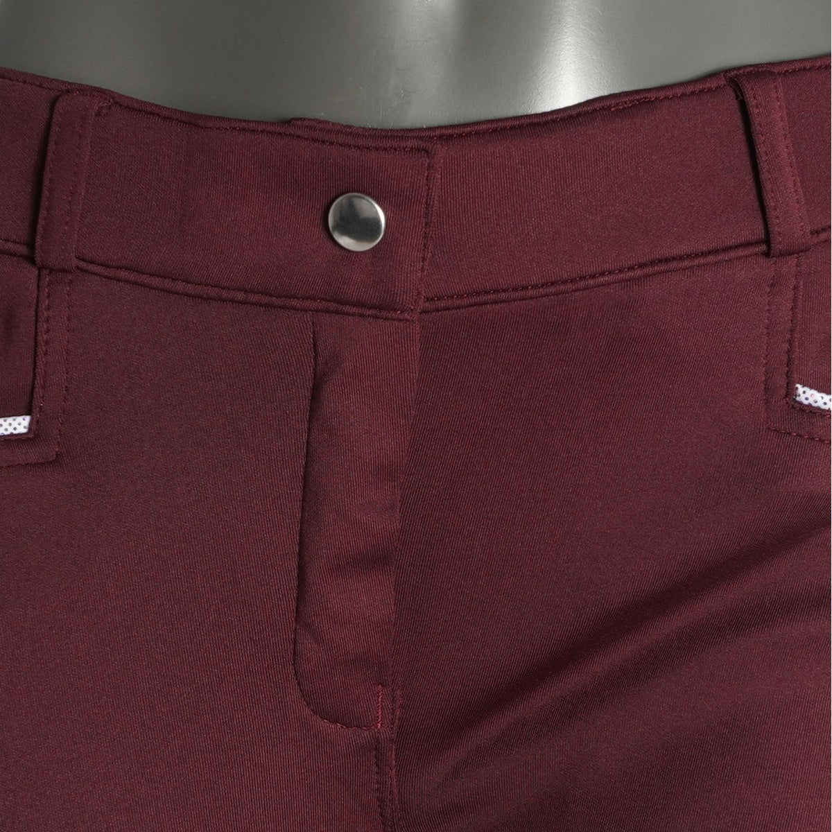 EQUITHÈME Pantalón de Equitación Claudine Bordeaux