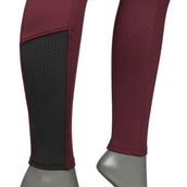EQUITHÈME Legging de Equitación Brigitte Bordeaux