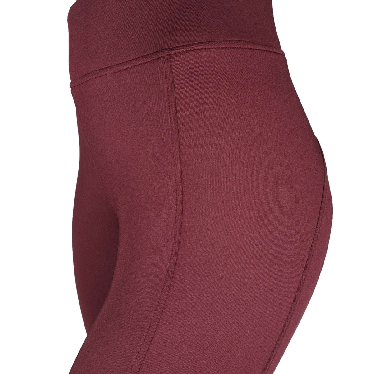 EQUITHÈME Legging de Equitación Brigitte Bordeaux
