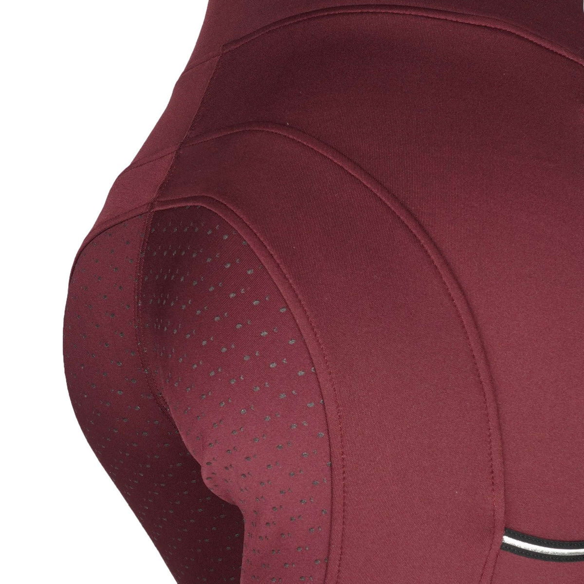 EQUITHÈME Legging de Equitación Brigitte Bordeaux