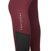 EQUITHÈME Legging de Equitación Brigitte Bordeaux