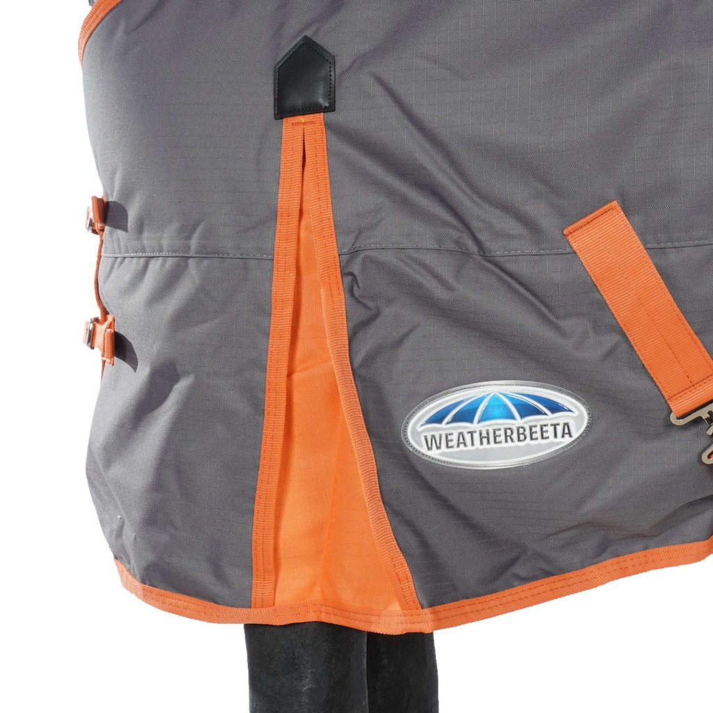 WeatherBeeta ComFiTec Classic Standard Neck Medium Gunmetal/Coral