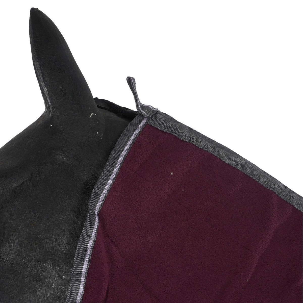 Weatherbeeta Manta de Forro Polar Cooler Combo Neck Granate/Gris/Blanco