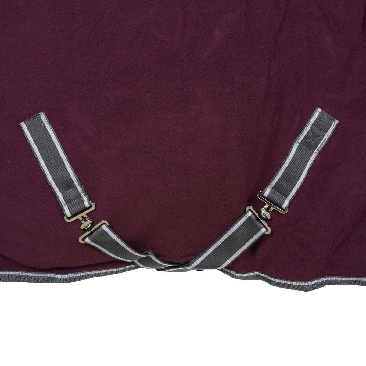 Weatherbeeta Manta de Forro Polar Cooler Combo Neck Granate/Gris/Blanco