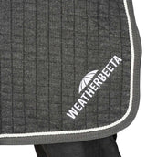Weatherbeeta Manta de ejercicio Thermocell Quarter Sheet Gris Oscuro Blanco