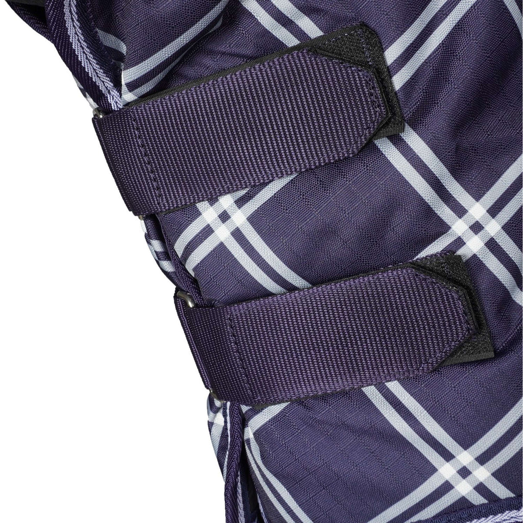 Saxon Alfombra Defiant 600D Combo Neck Heavy Navy Plaid