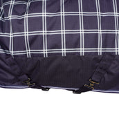 Saxon Alfombra Defiant 600D Combo Neck Heavy Navy Plaid