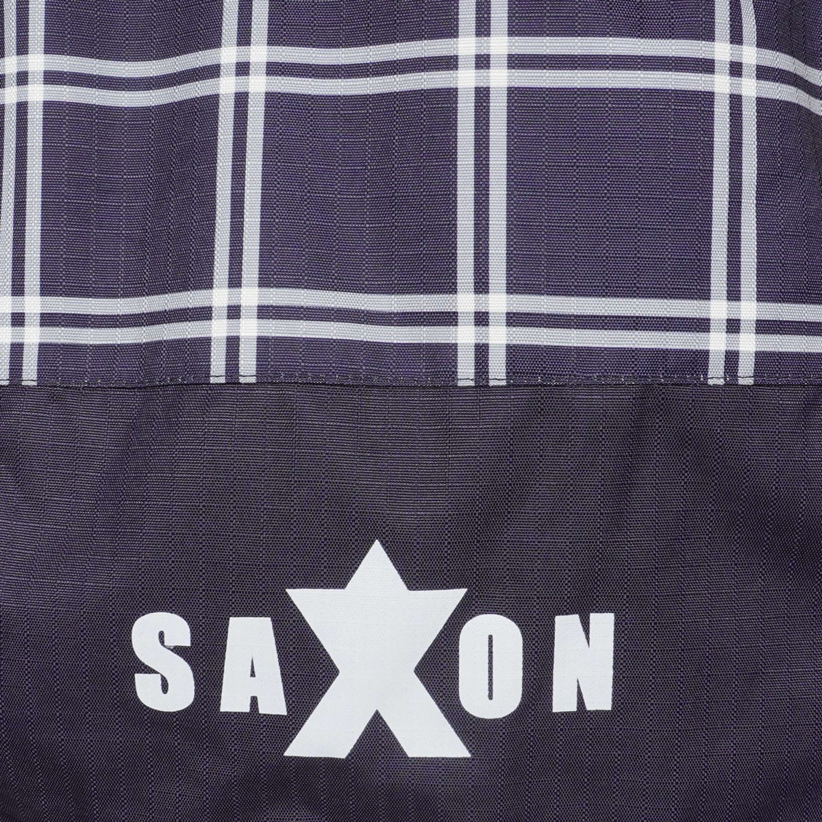 Saxon Alfombra Defiant 600D Combo Neck Heavy Navy Plaid