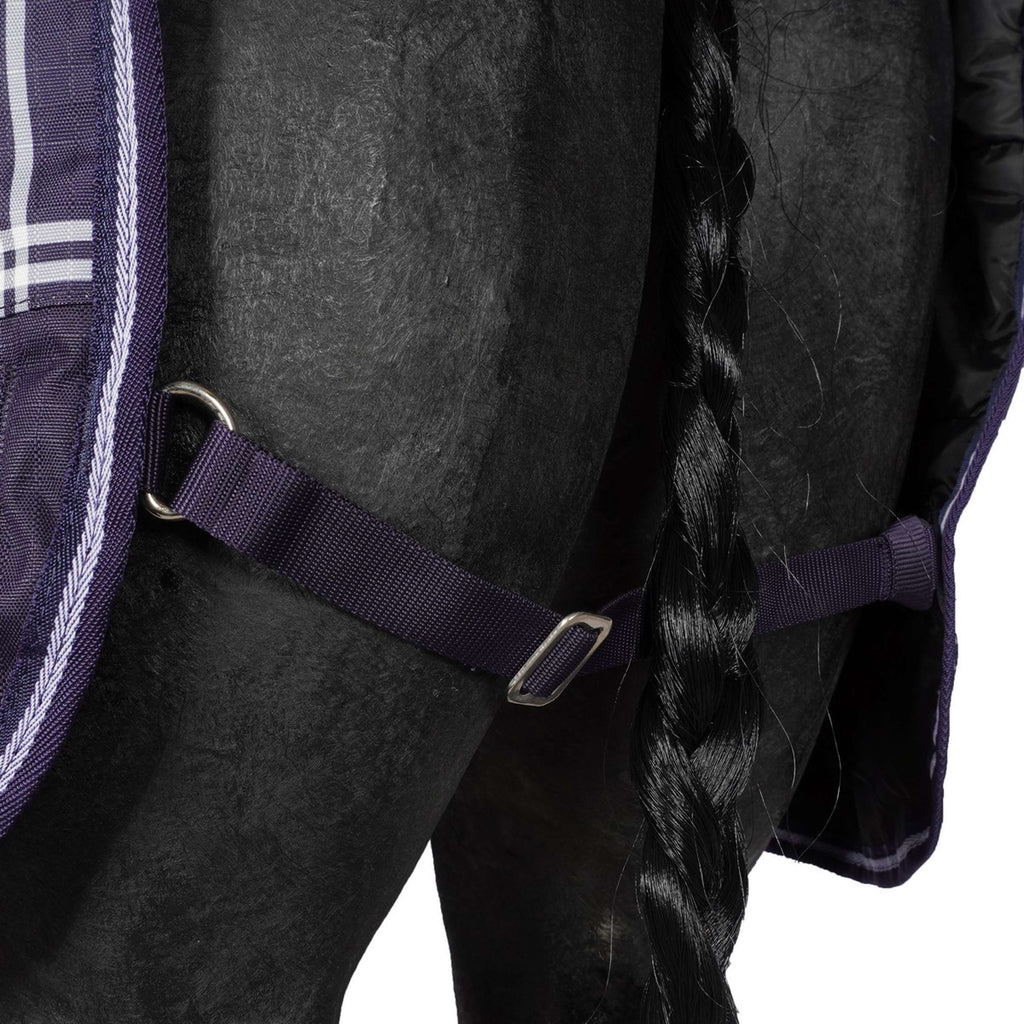 Saxon Alfombra Defiant 600D Combo Neck Heavy Navy Plaid
