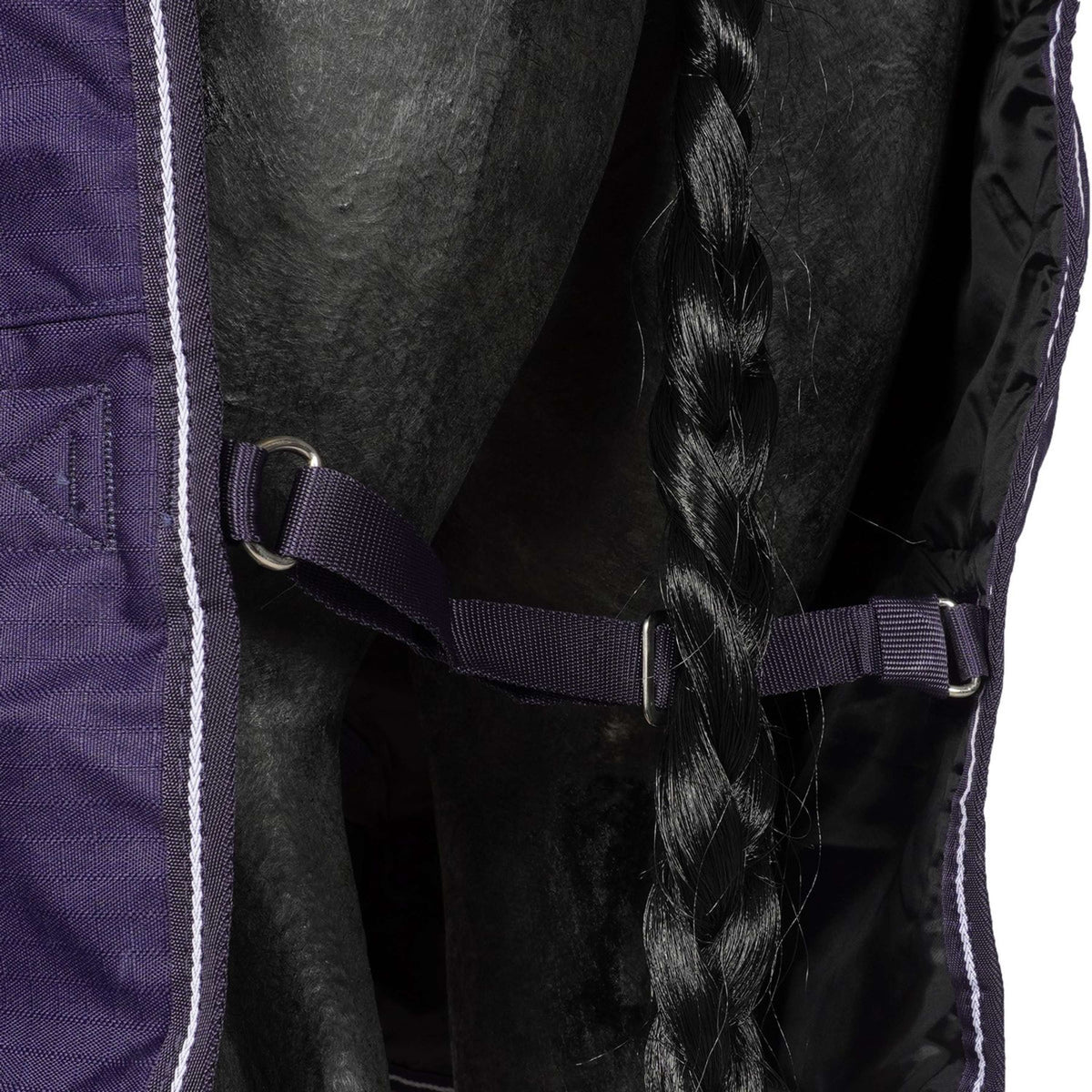 Saxon Alfombra Defiant 600D Combo Neck Heavy Marino/Blanco