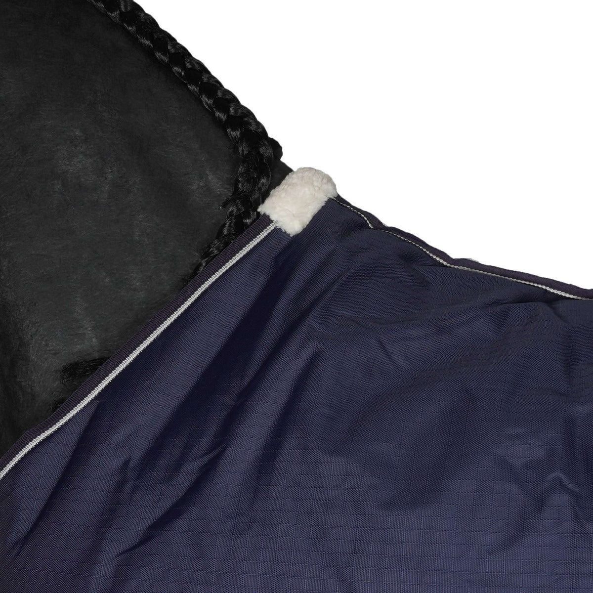 WeatherBeeta Manta de Establo 1200D Standard Neck Medium Marino/Blanco