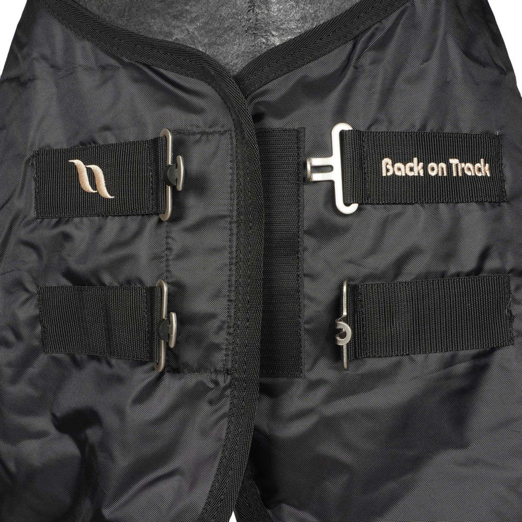 Back on Track Manta de Malla Royal Negro